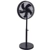 Alva Air 40cm Drum Pedestal Fan Matte Black (ACS207)