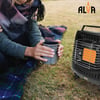 Alva Butane Outdoor Freestanding Canister Heater (CCR108)