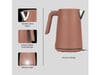 Boden Stark 1.7L Soft Touch Kettle Brown (BS-STK1-BN)