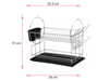 Casa Catania 2 Tier Dish Drainer (DDCAT201PPBK)