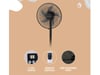 Elektra Rechargeable Portable Oscillating Stand Fan (ELK-RSF01-BK)