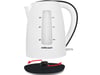 Mellerware 2L 360 Degree Cordless Plastic Black & White Kettle 2200W (22600BL)