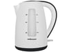 Mellerware 2L 360 Degree Cordless Plastic Black & White Kettle 2200W (22600BL)