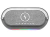 Volkano Awaken Series Wireless Charging Alarm Clock Speaker (VK-3129-GR)