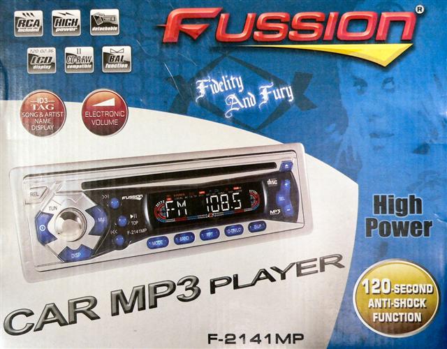 Fusion Car MP3 Player (F-2141MP)
