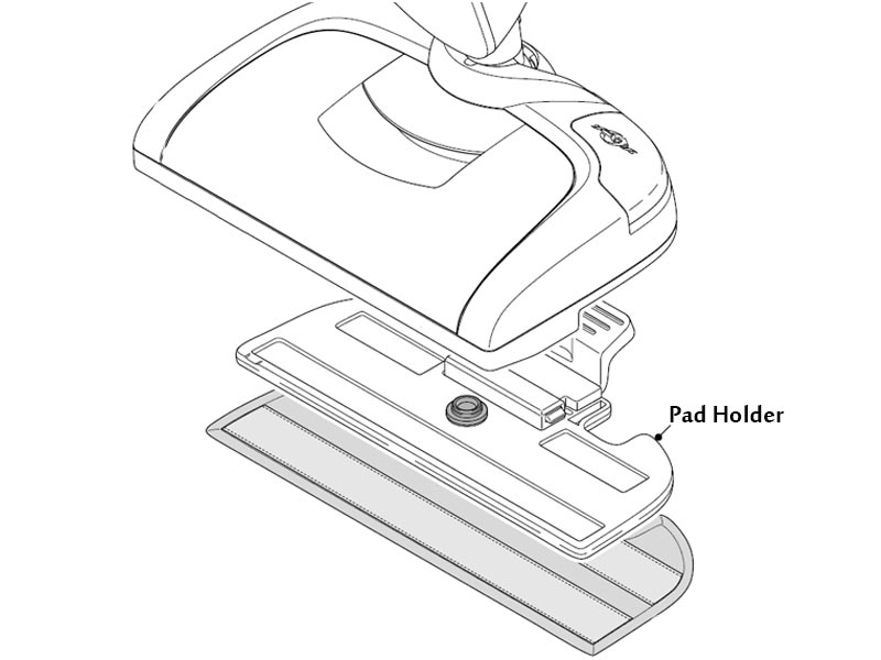 Philips FC7020 Pad Holder for Vacuum Cleaner